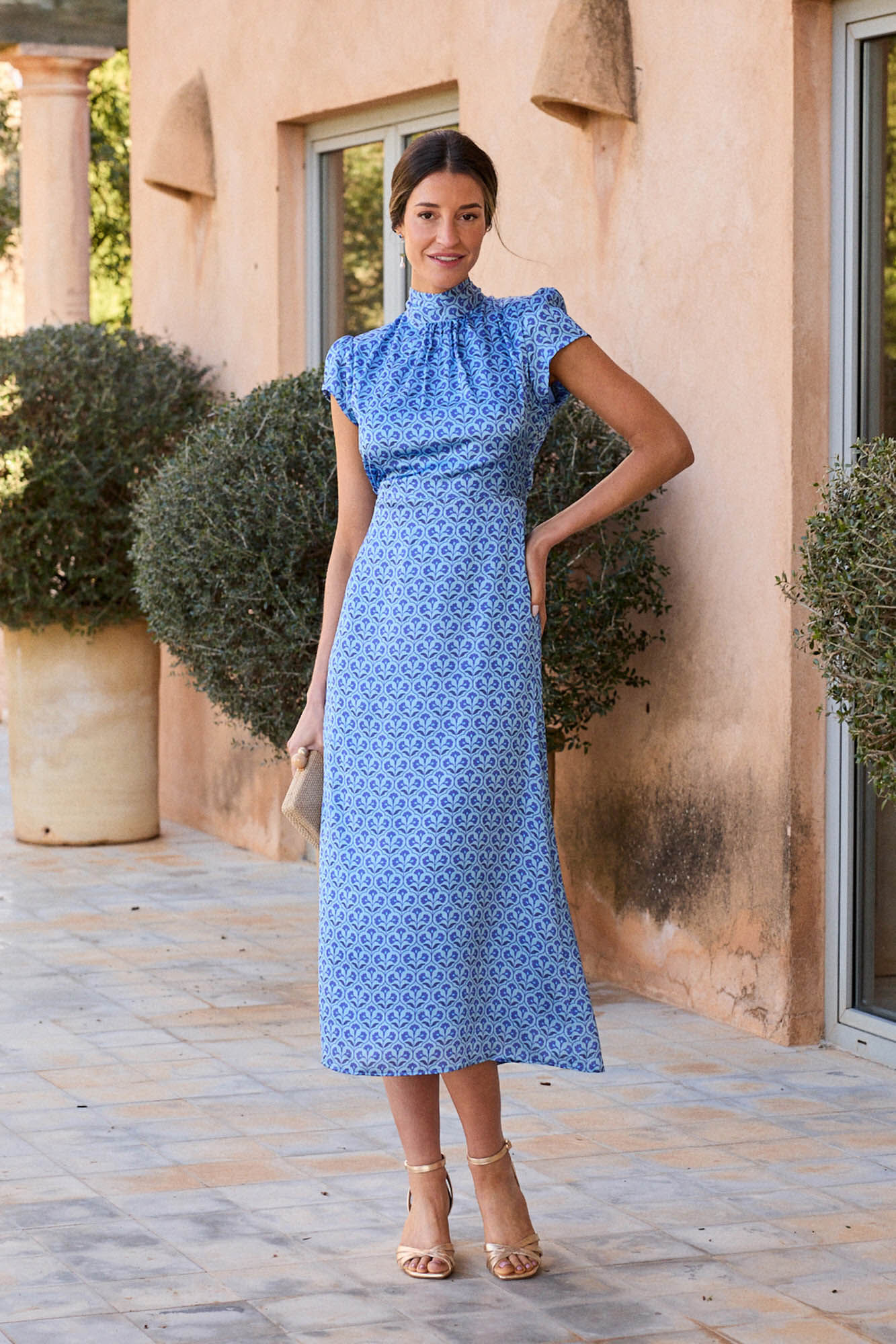 Pol&iacute;n Et Moi Vestido gola Paola