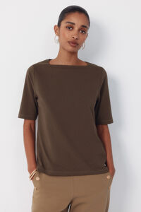 Cortefiel Boat neck t-shirt
