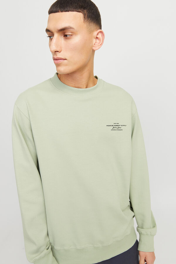 Jack & Jones Sudadera oversize cuello redondo Turquesa