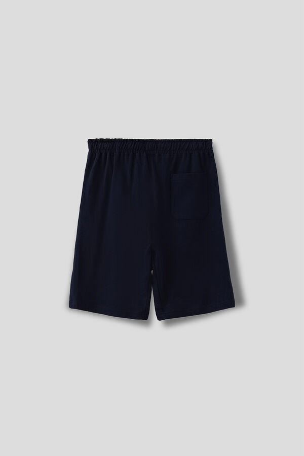 Street Monkey Bermuda shorts for men Navy