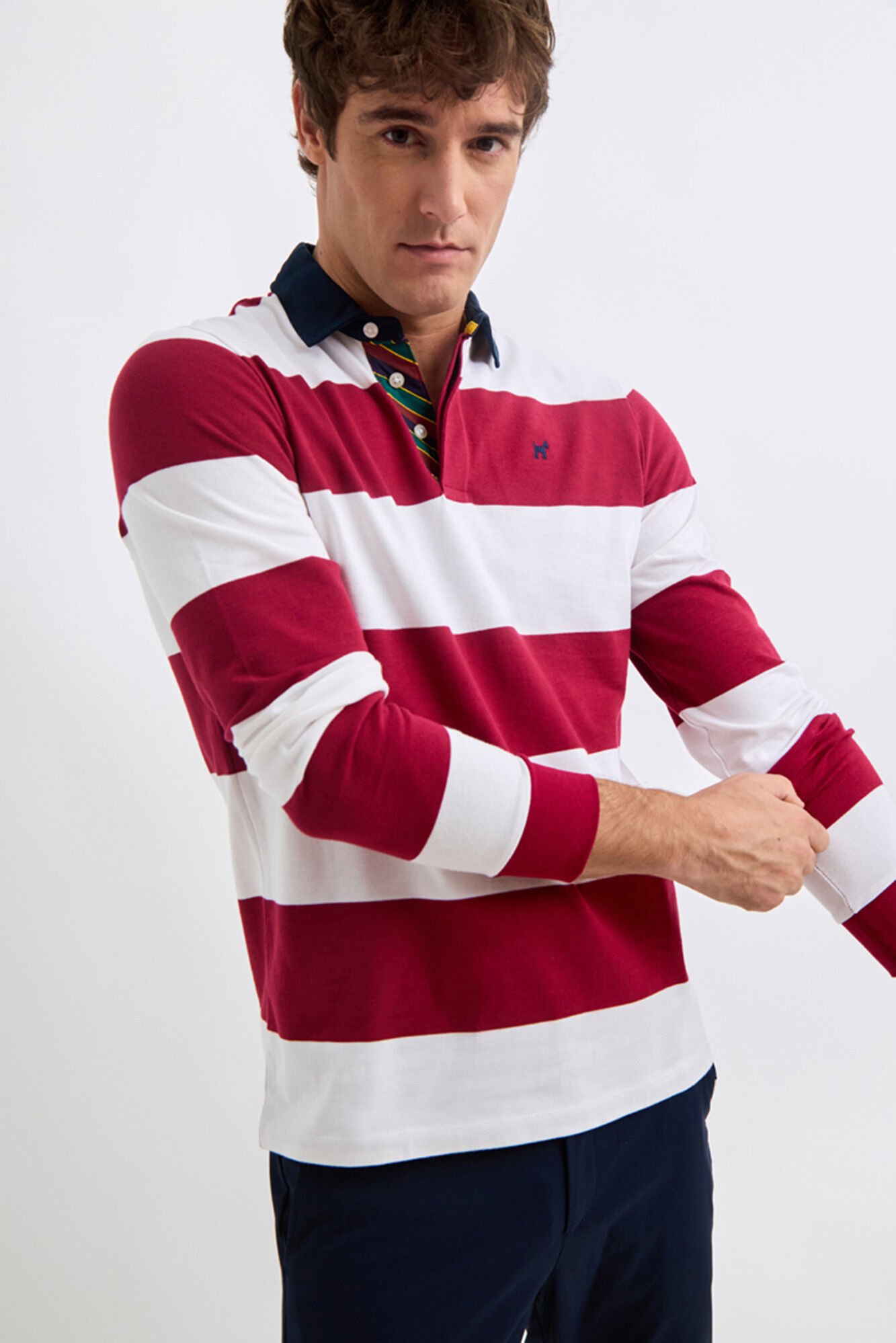 Williot Polo Rugby Rayas