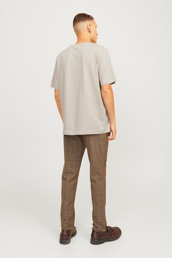 Jack & Jones T-shirt regular fit Cinzento