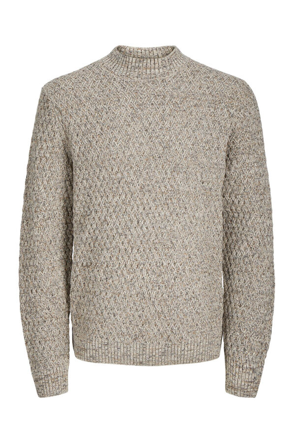 Jack & Jones Camisola textura Cinzento
