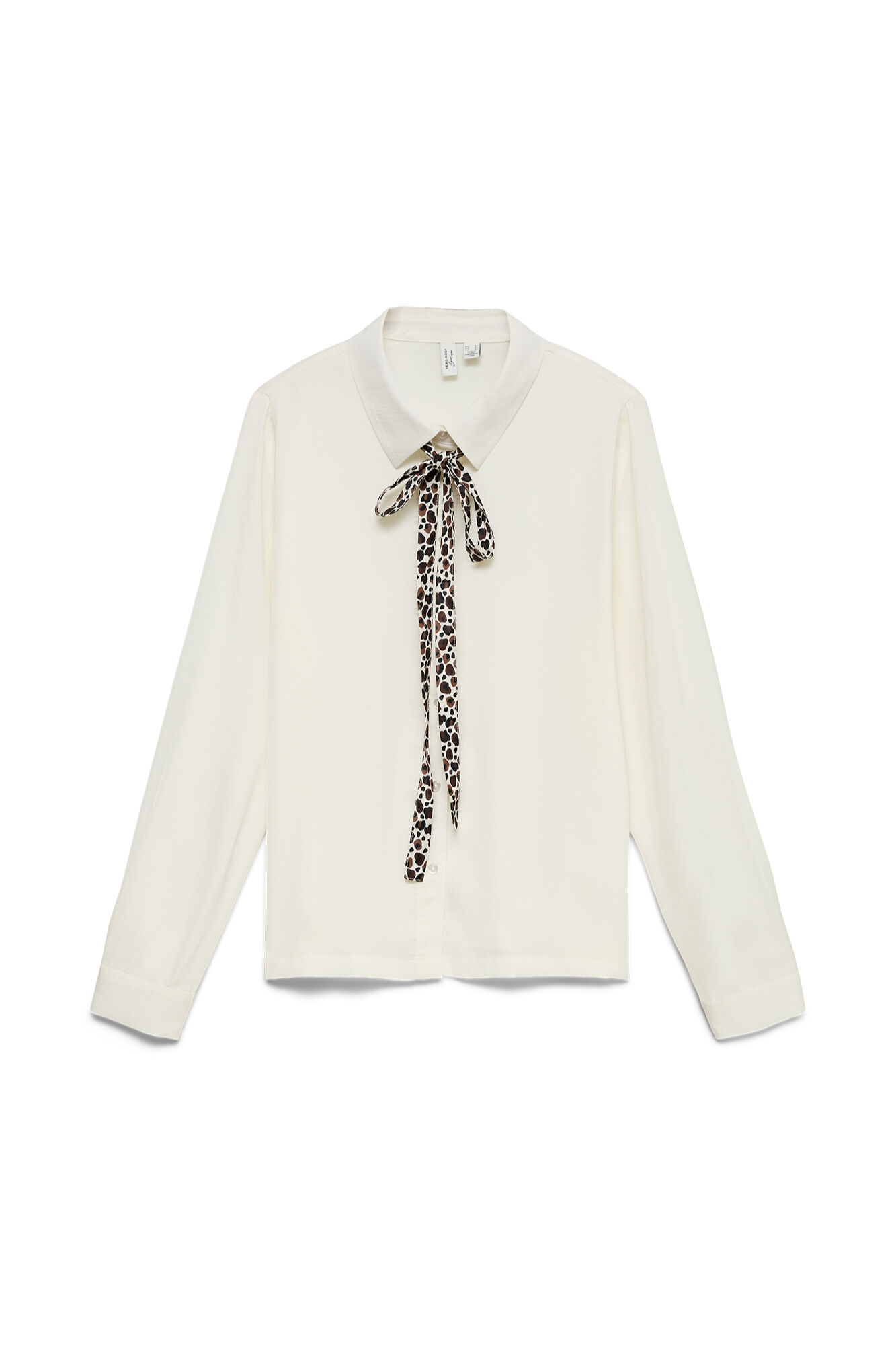 Vero Moda Blusa fluida com la&ccedil;ada