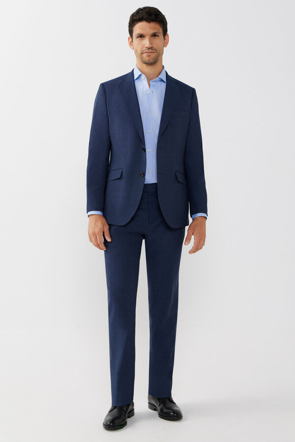 Cortefiel Americana azul slim Azul oscuro