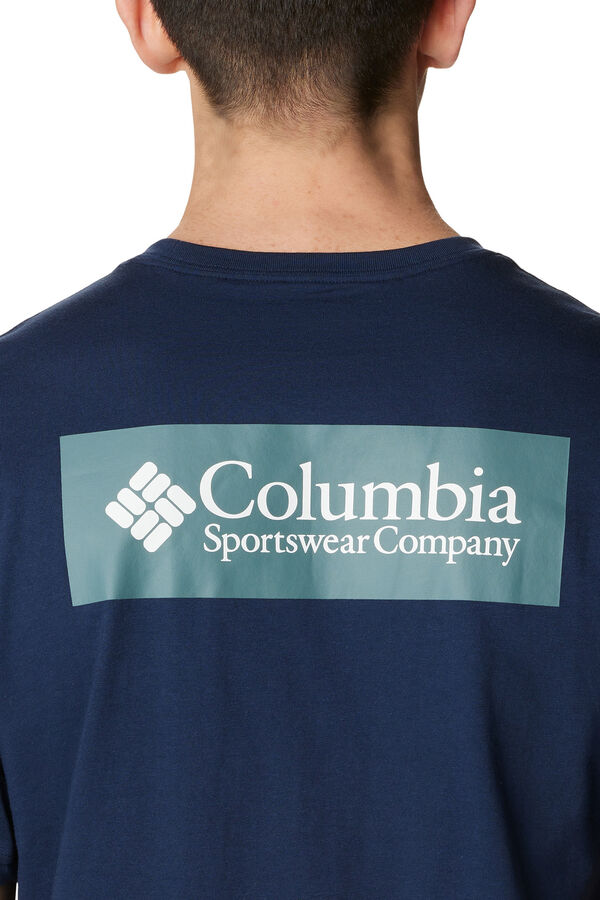 Cortefiel Columbia North Cascades short-sleeved T-shirt™  Blue