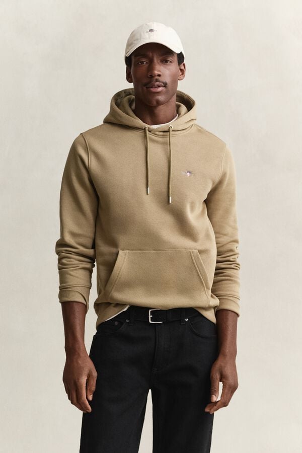 Gant Sweatshirt com capuz Tostado