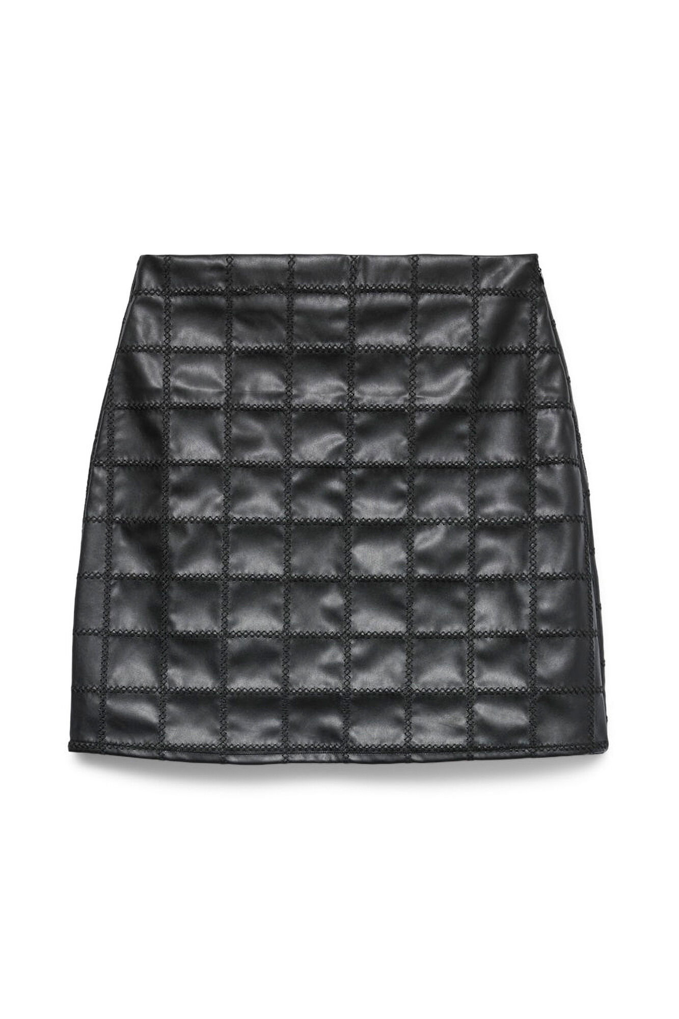 Vero Moda Saia curta com efeito couro 