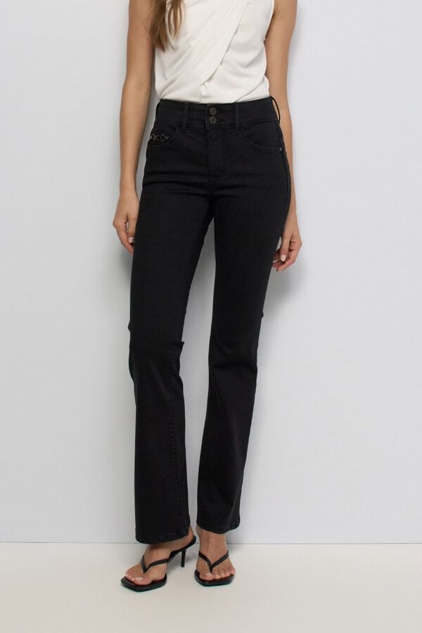 Salsa Jeans Jeans secret push in bootcut Preto