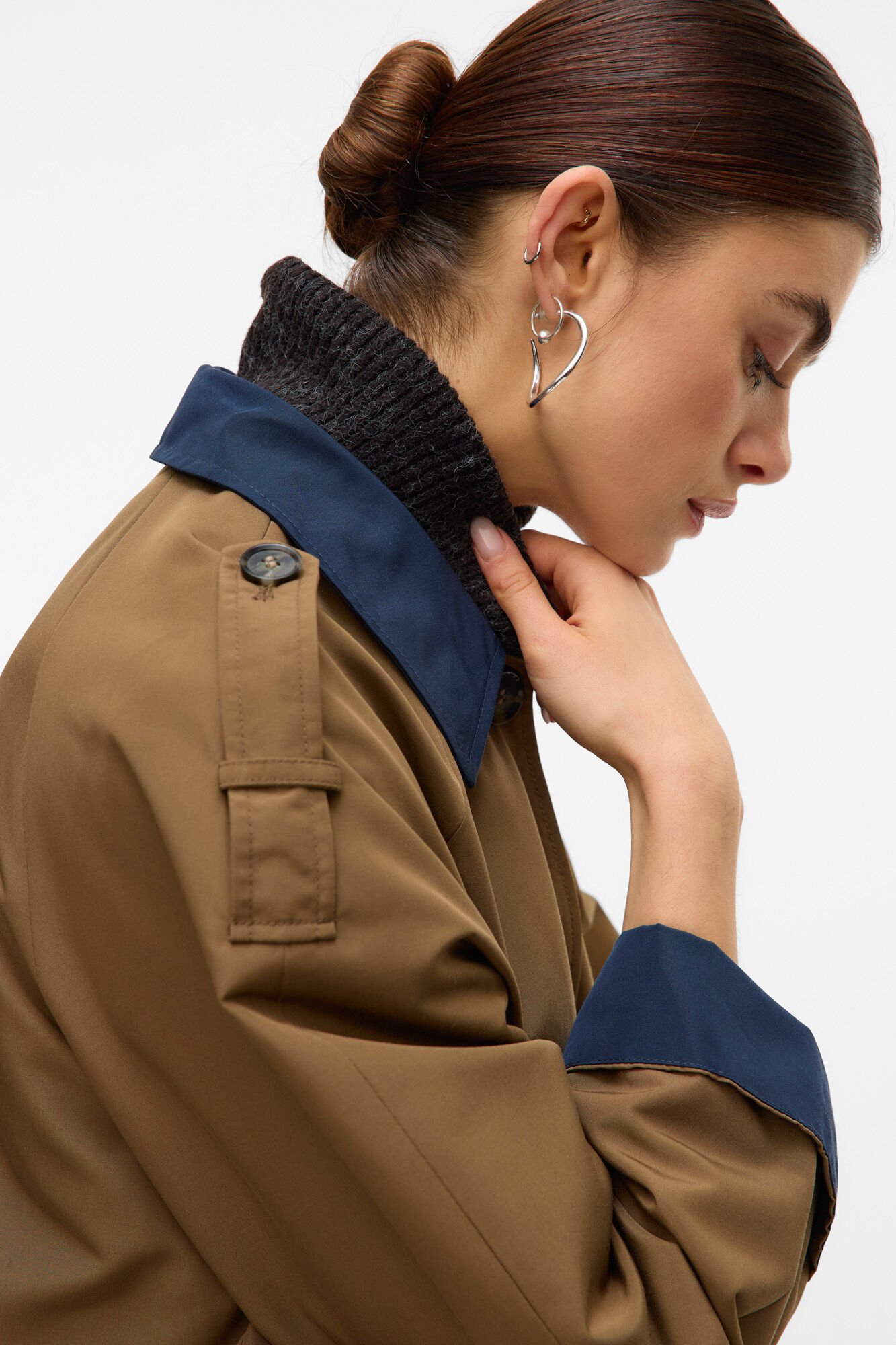 Vero Moda Sobretudo longo gabardina