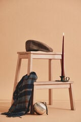 Cortefiel Classic fabric cap Camel