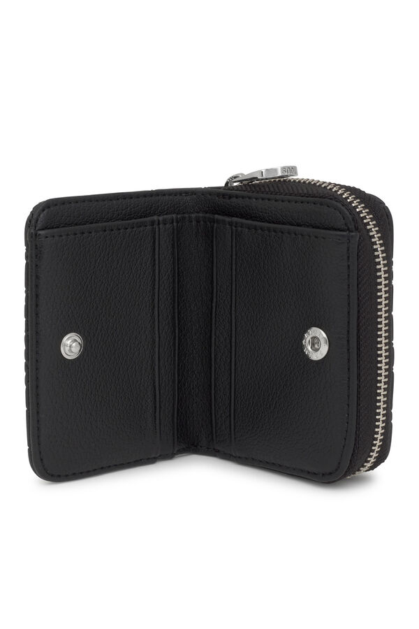 Tous TOUS Puffy Bear black wallet Black