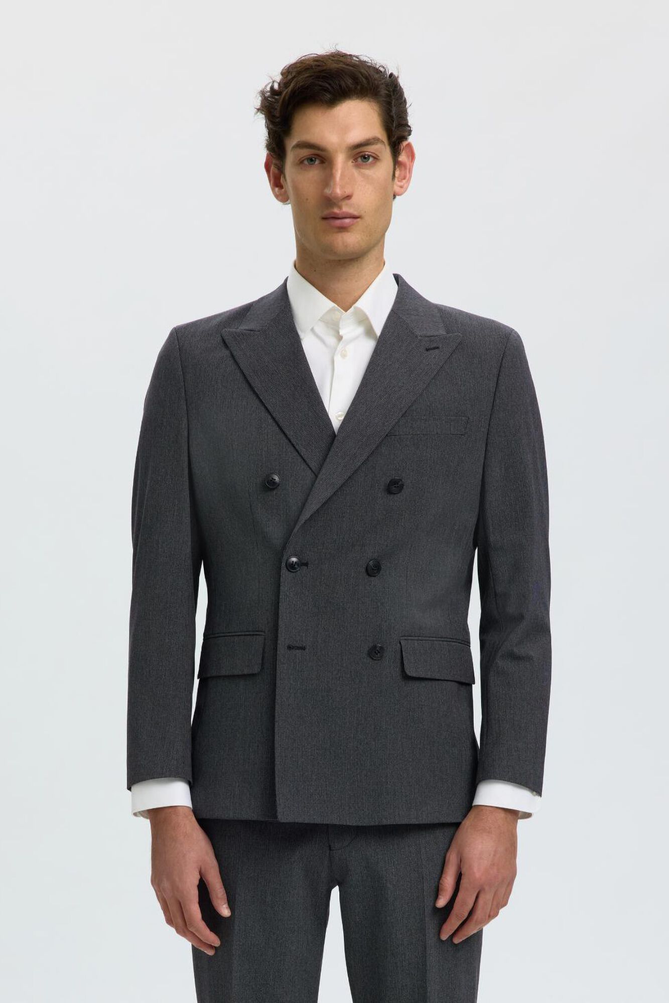 Selected Blazer cruzado Slim Fit