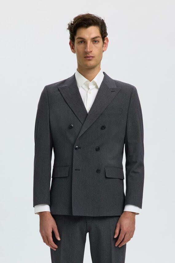 Americana cruzada Slim Fit