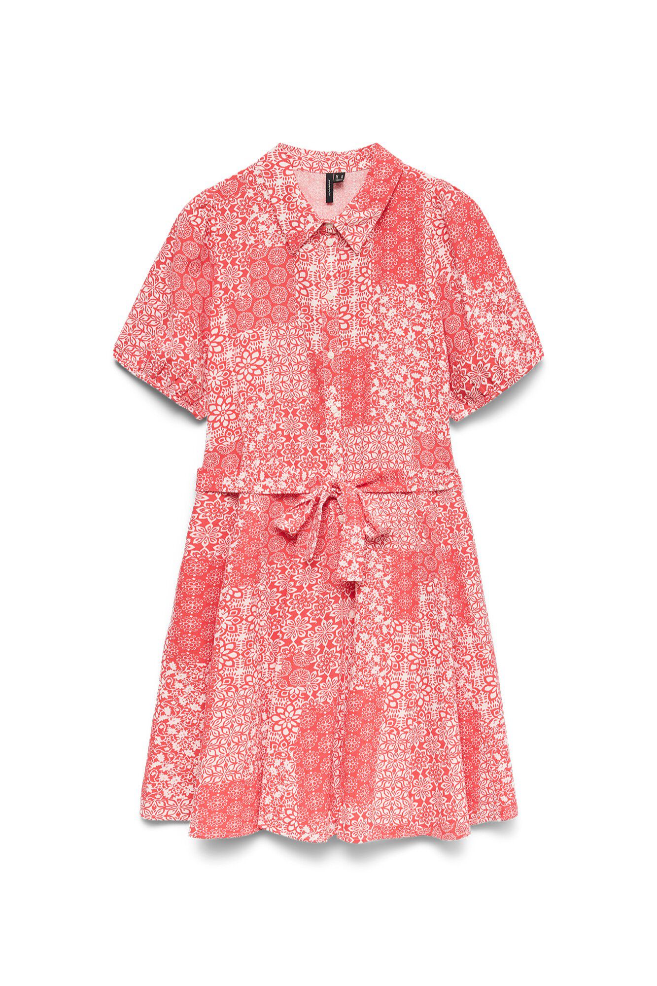 Vero Moda Vestido camiseiro curto