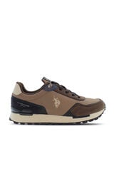 Us Polo Sapatos masculinos Castanho