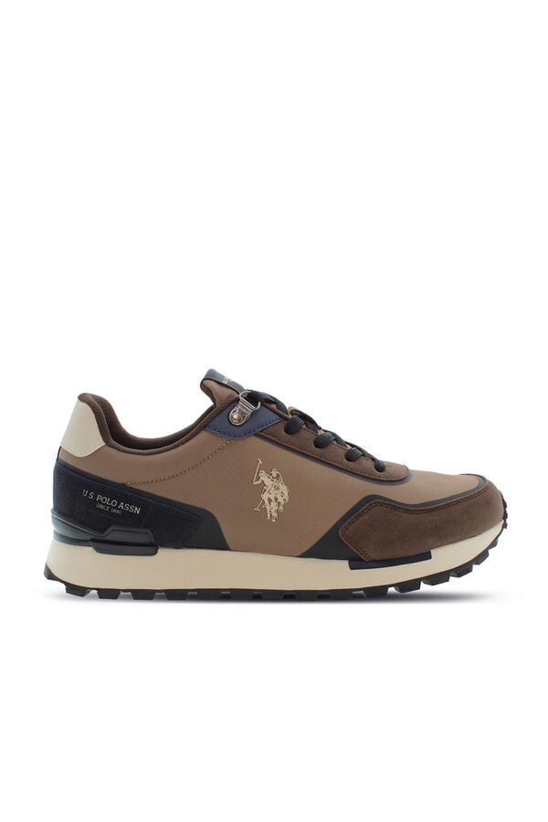 Us Polo Sapatos masculinos Castanho