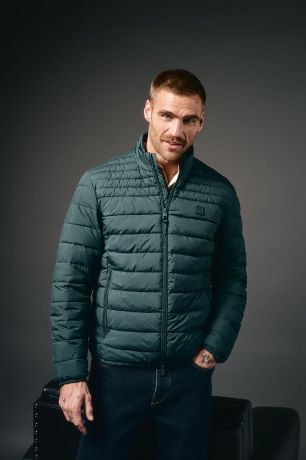 OOTO Blusão acolchoado ultralight Verde