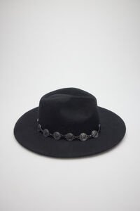 Cortefiel Chain hat Black