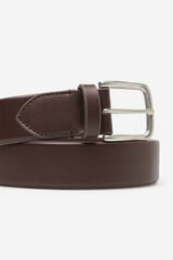 Cortefiel Stretch dress belt Dark brown