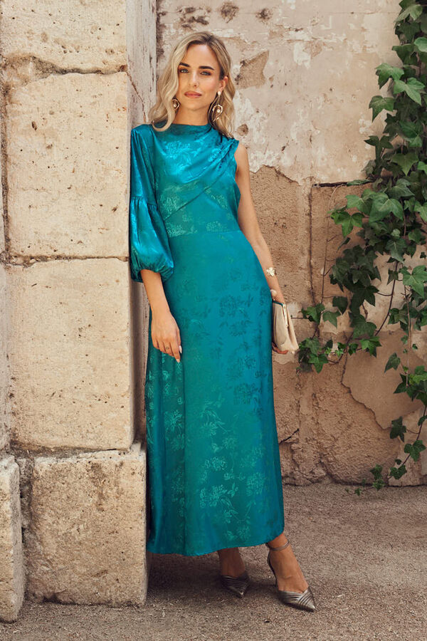 Polín Et Moi Vestido largo Lucilda Azul