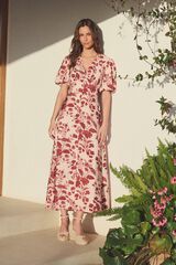 Pol&iacute;n Et Moi Vestido estampado Amal Subiu
