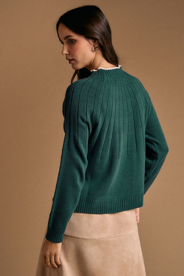 Polín Et Moi Camisola verde Iria Verde