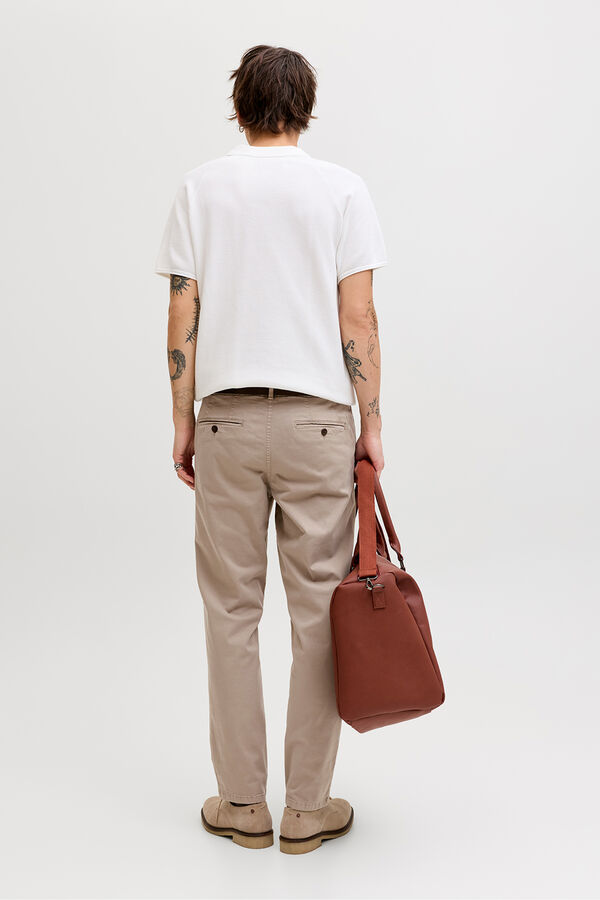 Jack & Jones Cal&ccedil;as chino Tostado