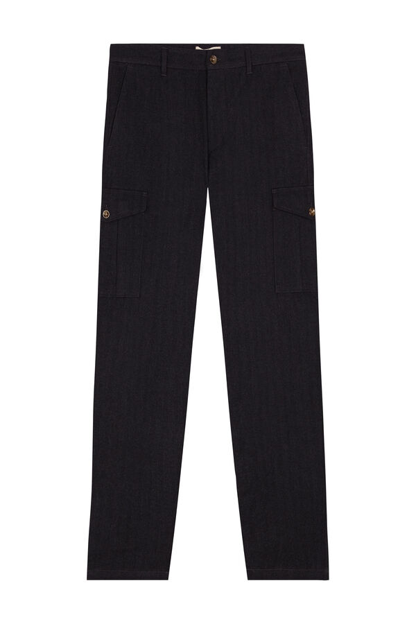 Cortefiel Cargo trousers Grey