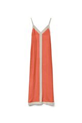 Vero Moda Adjustable strap long dress Orange