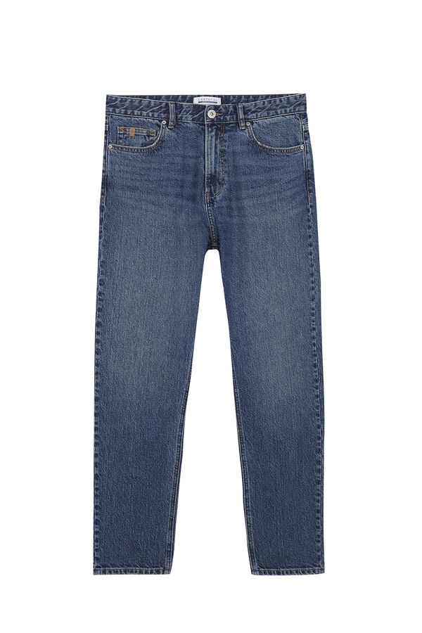 Cortefiel Slim tapered fit jeans Blue