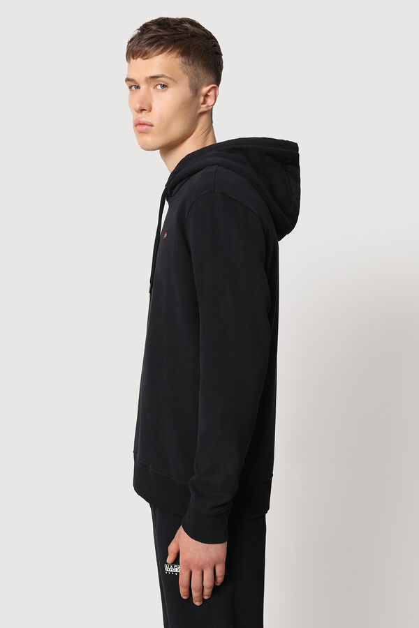 Cortefiel Napapijri BALIS HOOD hooded sweatshirt Black