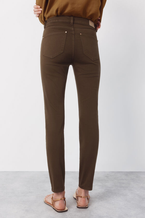 Cortefiel Jeans sensational color Kaki