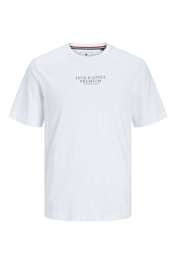 Cortefiel T-shirt logo Branco