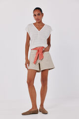 Cortefiel Easy fit short Brown
