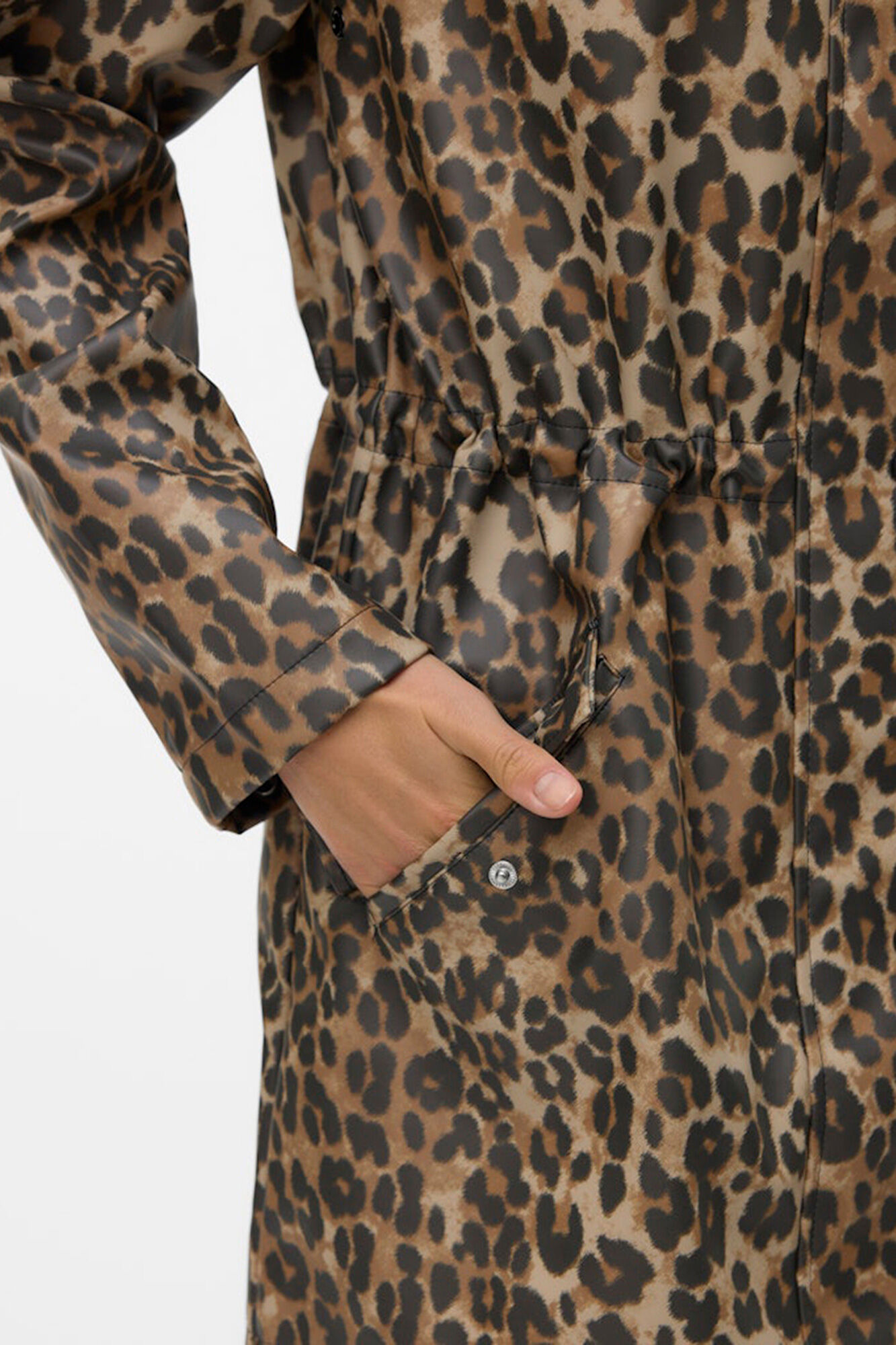 Vero Moda Imperme&aacute;vel manga comprida com capuz