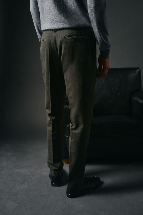 OOTO Calça calças chino coordenada Verde