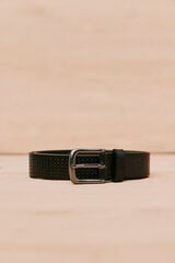 OOTO Cinto de pele Preto