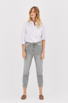 Cortefiel Mom fit jeans Grey