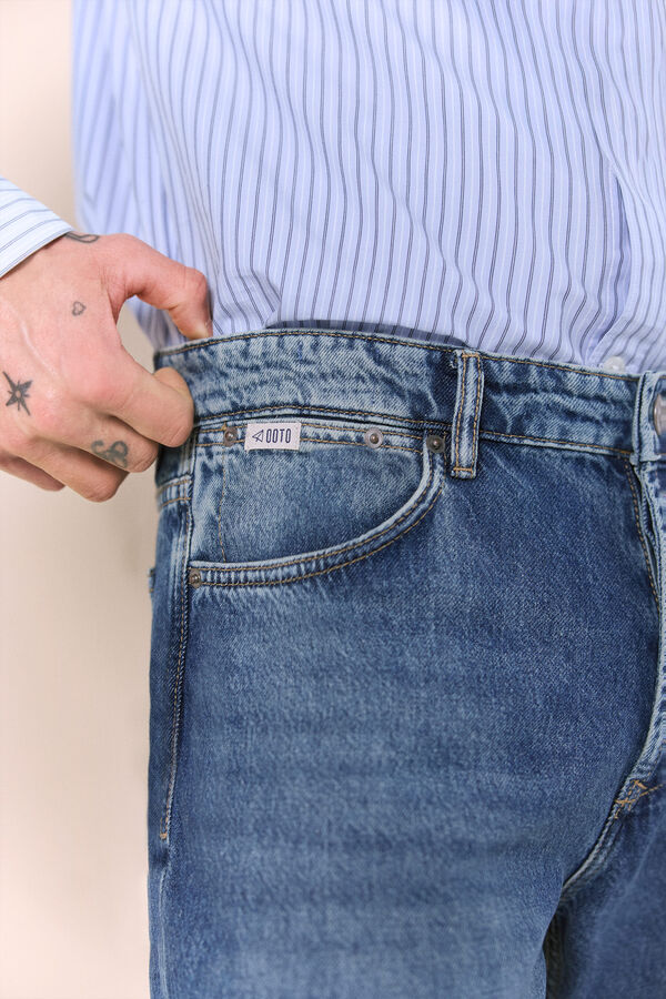OOTO Pantal&oacute;n vaquero new straight fit Azul