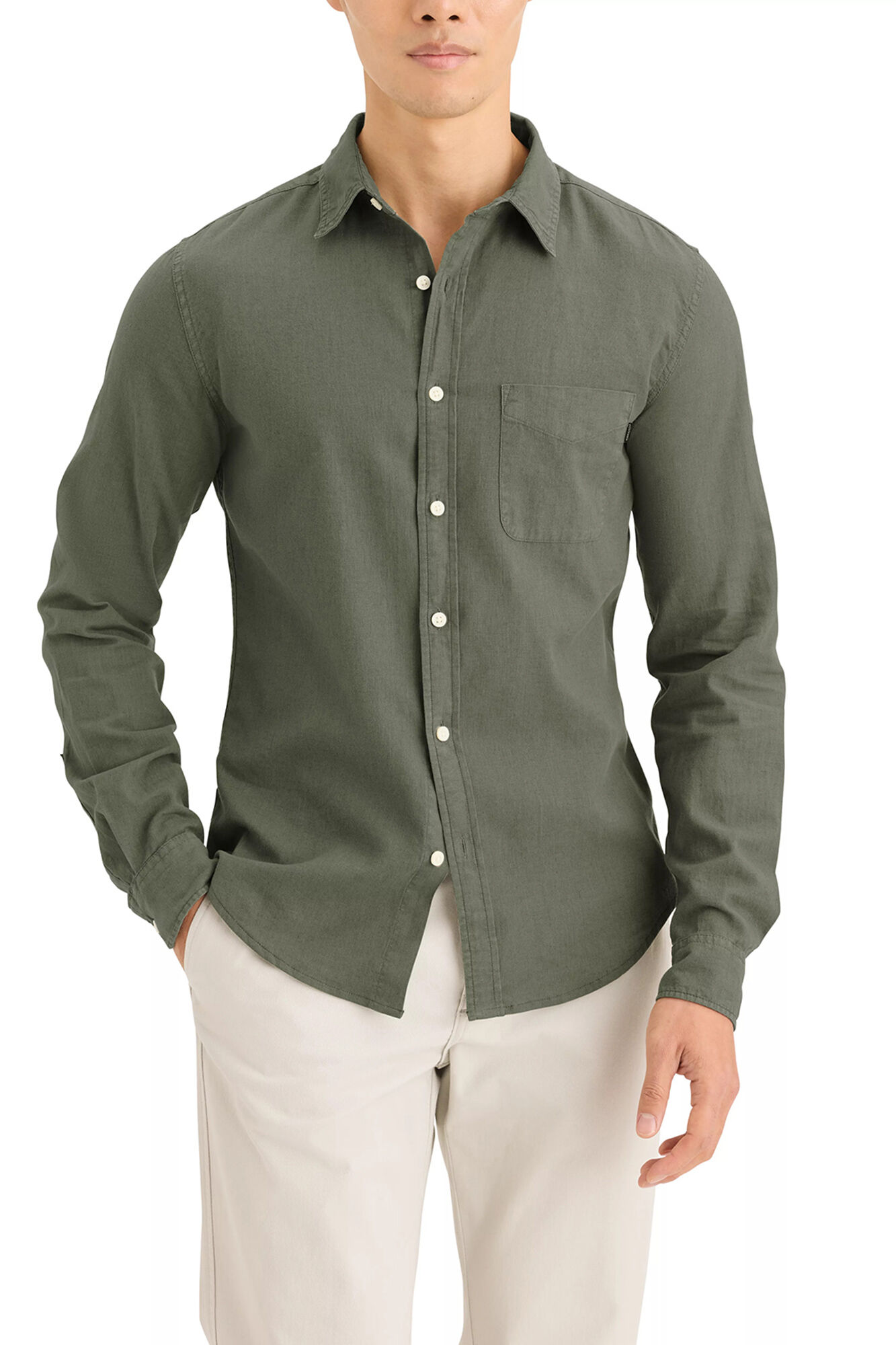 Dockers Camisa de popeline