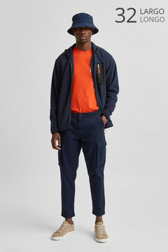 Cortefiel Cargo trousers Royal blue