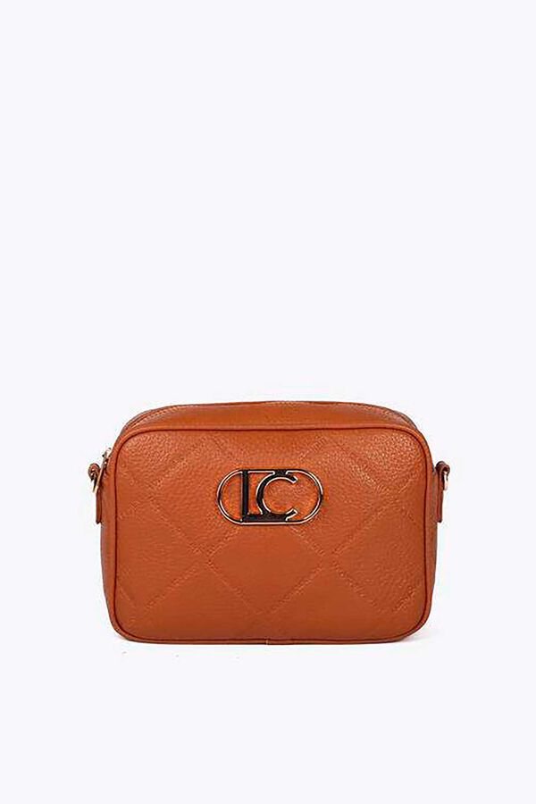 Lola Casademunt Bolsa de ombro com monograma Castanho
