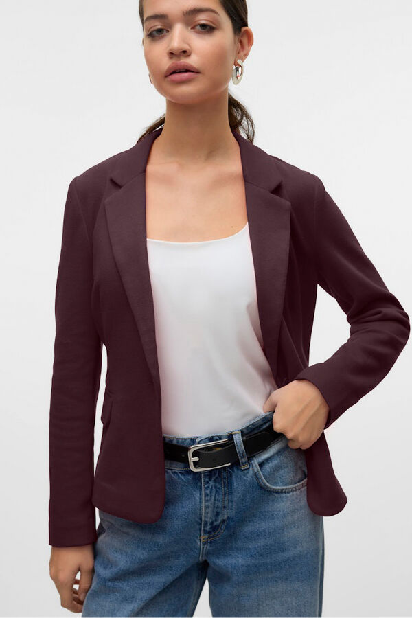 Vero Moda Jaqueta de manga comprida com bolsos Roxo