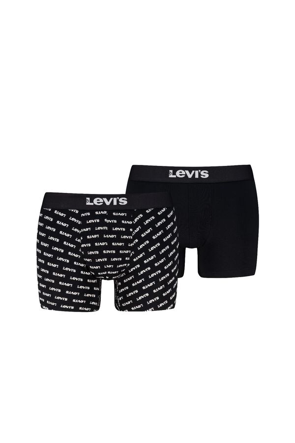 Levi's Boxer de homem da Levi's&reg; (pack de 2) Preto