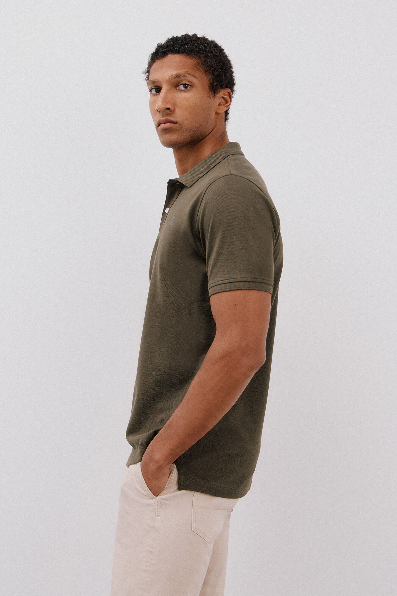 Cortefiel Polo b&aacute;sico slim