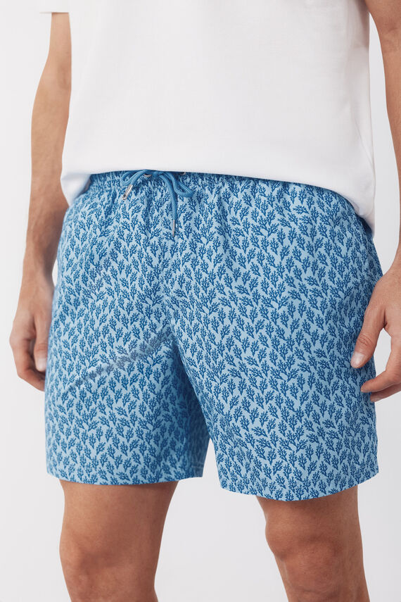Bañador estampado algas pequeñas