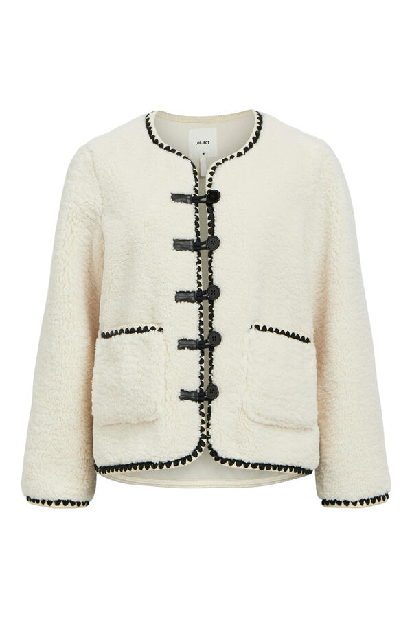 Object Chaqueta borrego corta Blanco