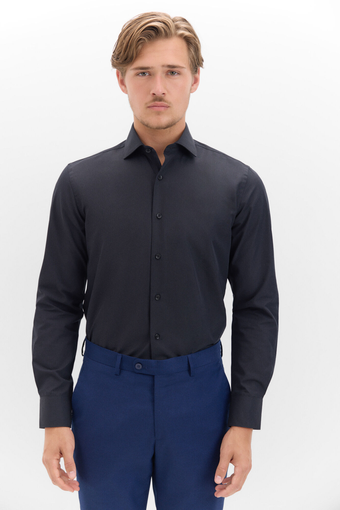 Camisa vestir otoman slim fit facil plancha Camisas de hombre Cortefiel