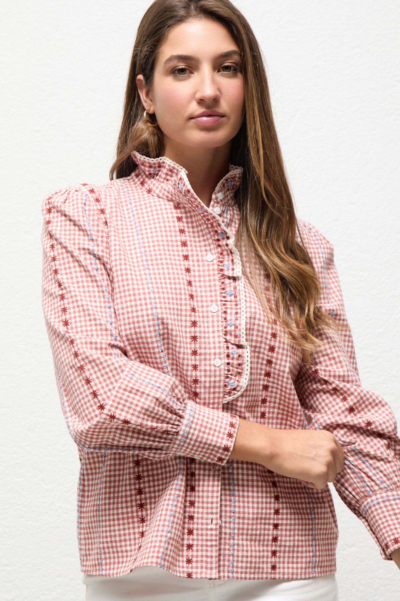 El Ganso Camisa Megan Cuadro Vichy